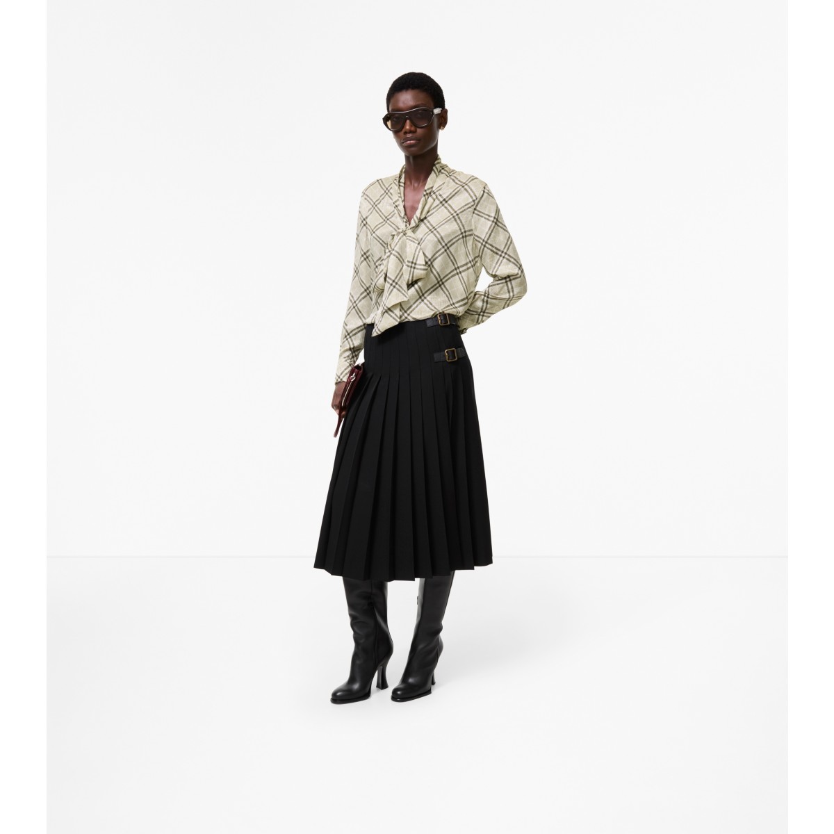  Wool Midi Kilt