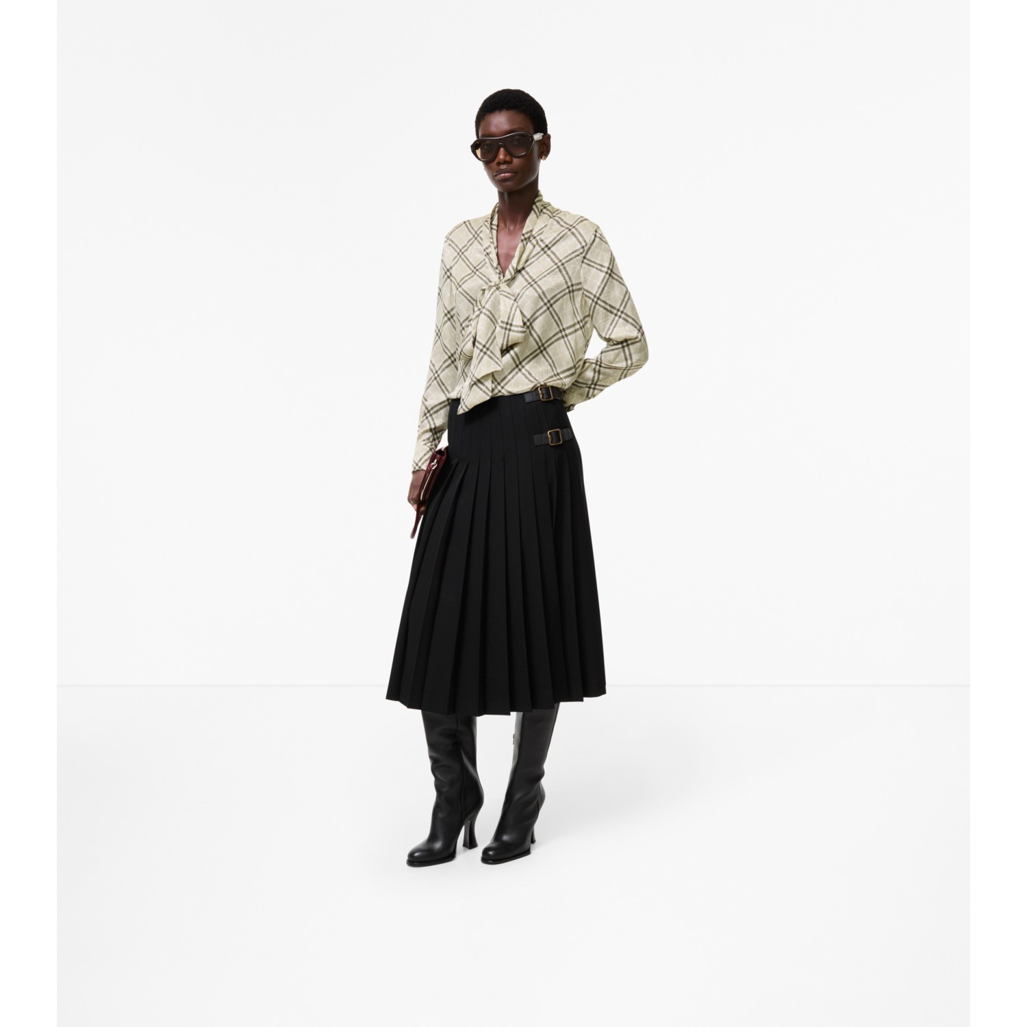 Wool Midi Kilt - thumbnail 2