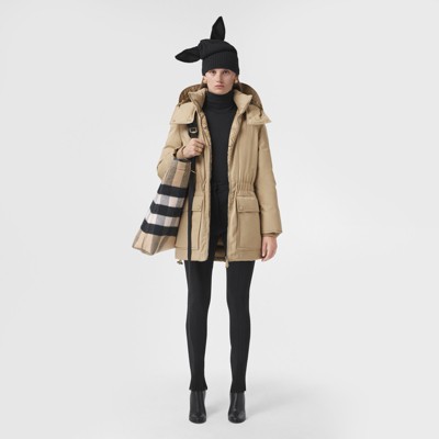 burberry detachable hood parka