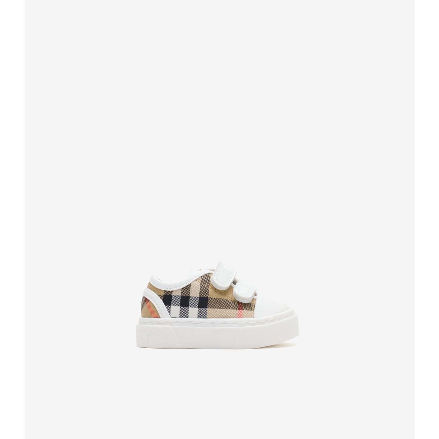 Check Cotton Sneakers