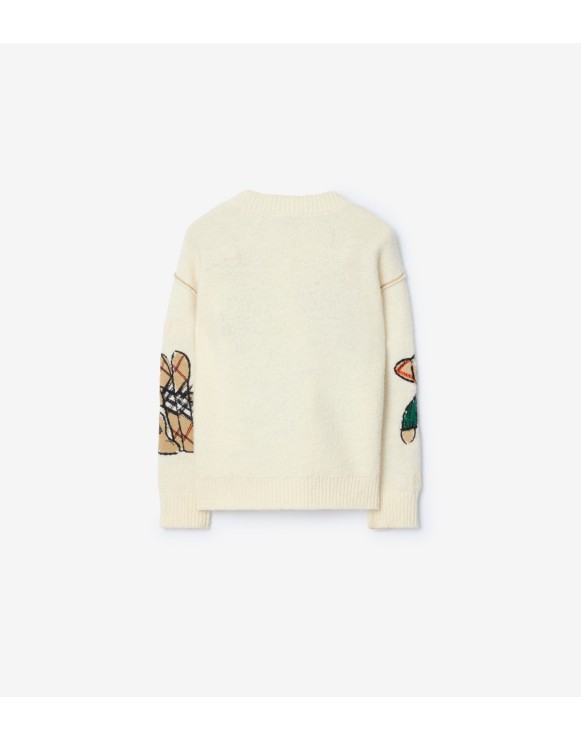 BURBERRY トーマスベア カシミアウール セーター BURBERRY トーマスベア カシミアウール セーター