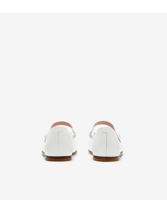 Babies plates en cuir