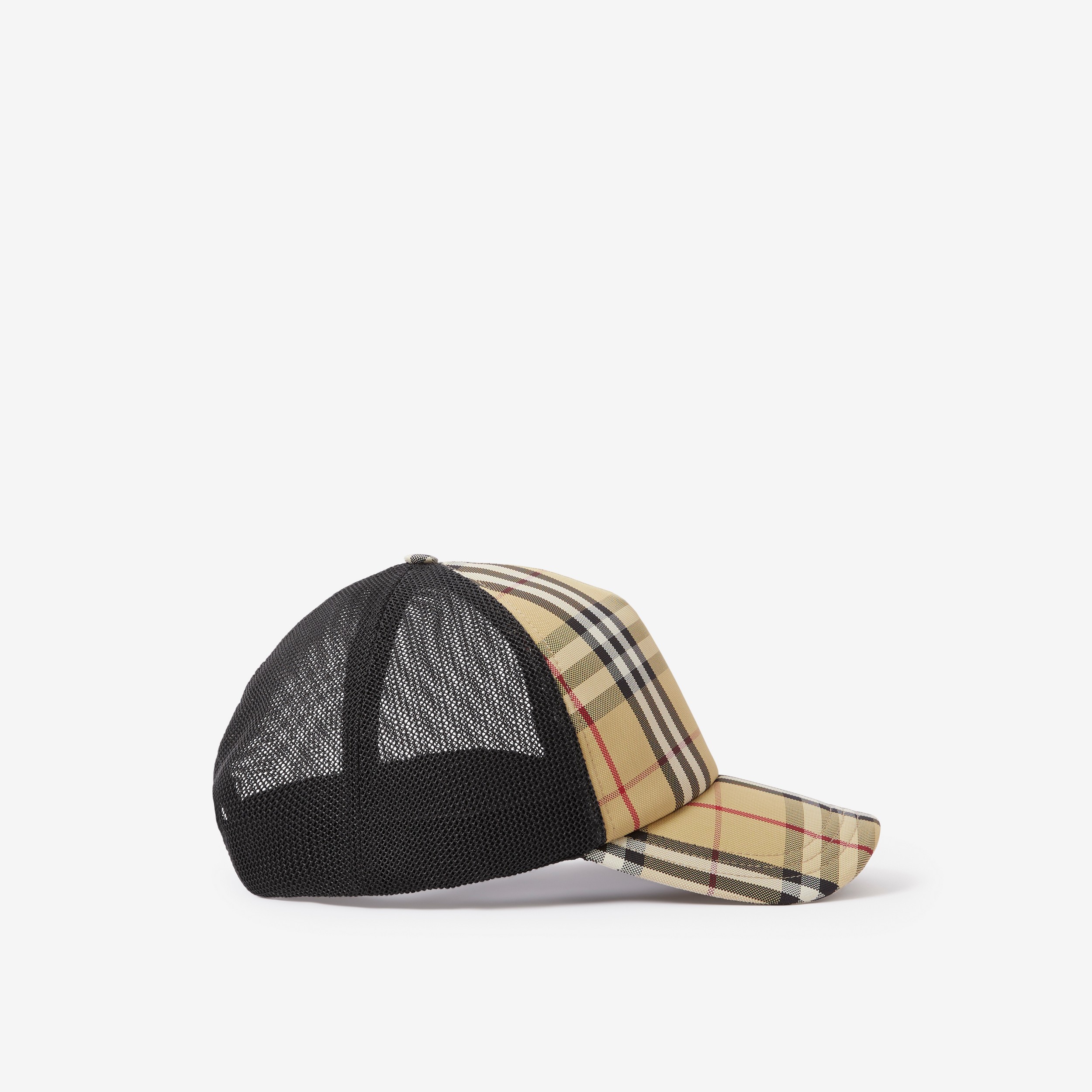 Gorra en tejido Check y malla (Beige Vintage) | Burberry® oficial - 2