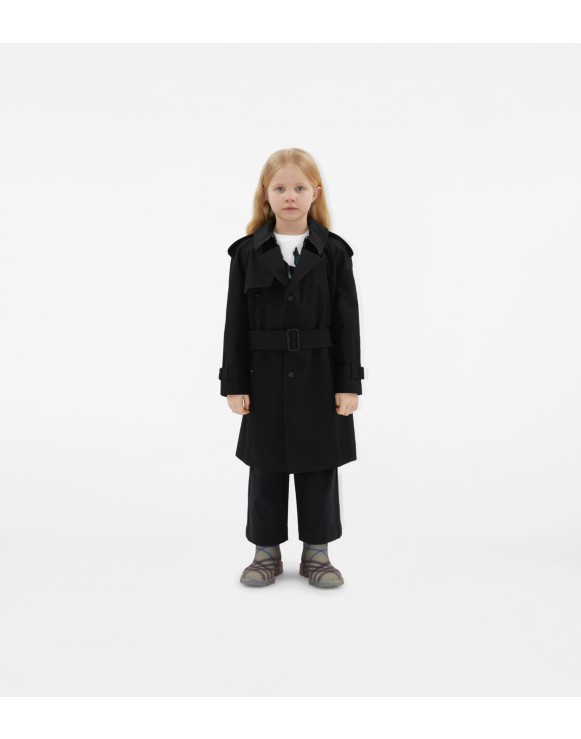 Gabardine Trench Coat