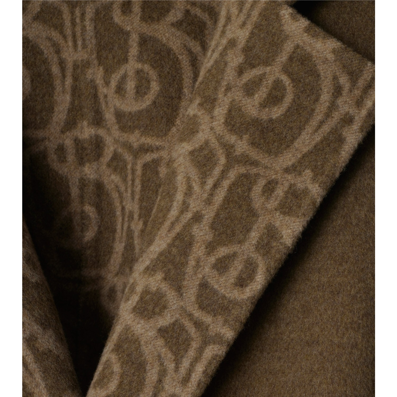 Wool Cashmere Wrap Coat