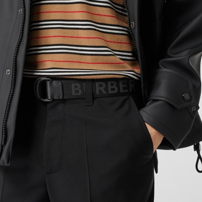 burberry double d ring belt