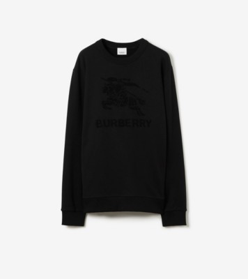 Burberry black logo store sweatshirt