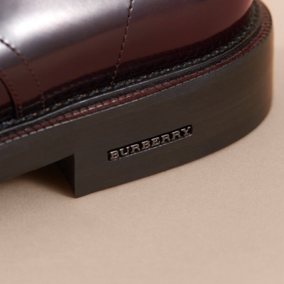 burberry leather shoes