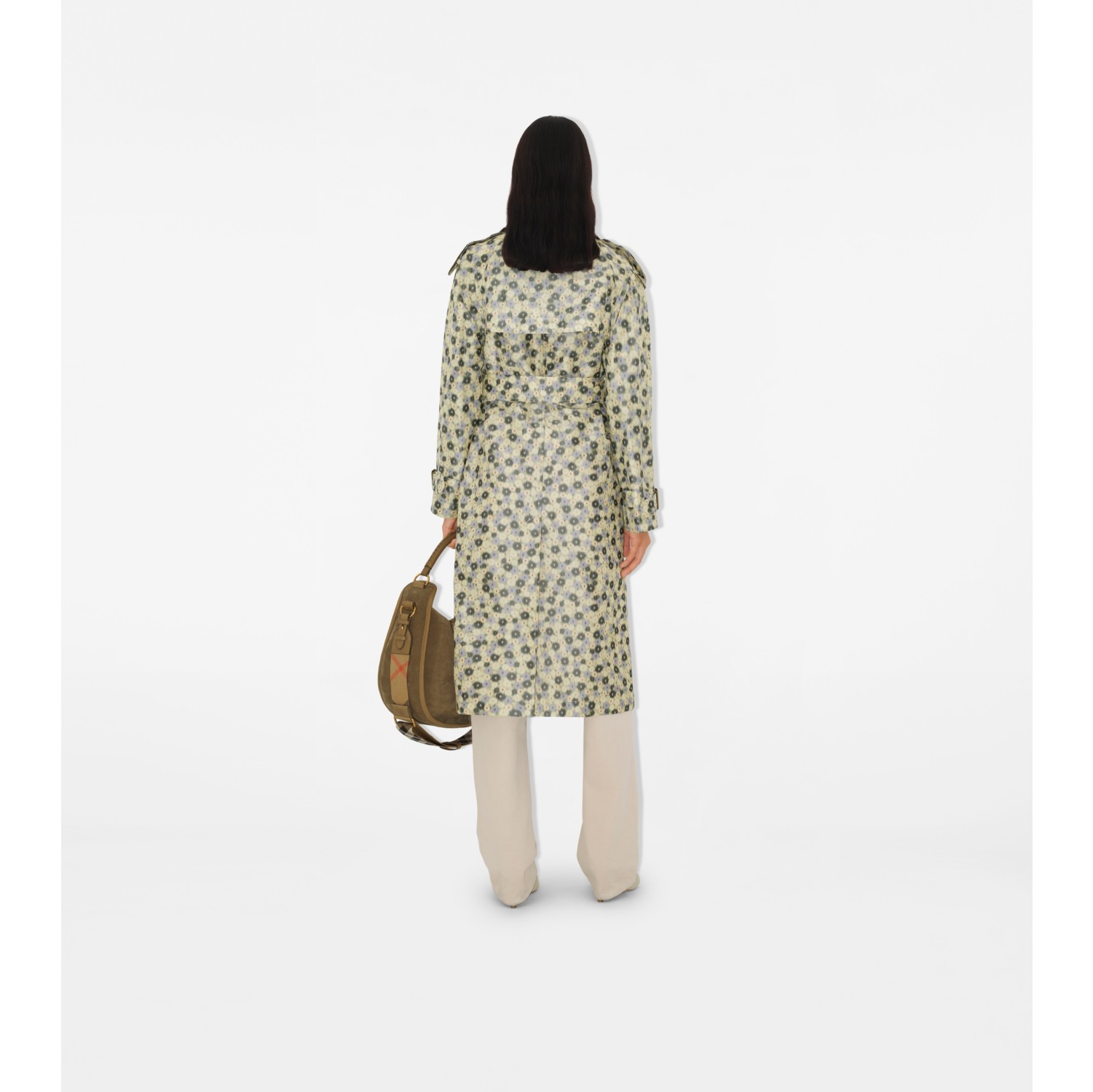 Long Daisy Lightweight Trench Coat