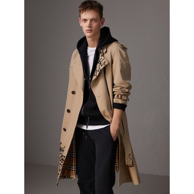 burberry khaki trench coat