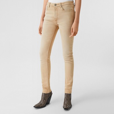 burberry jeans yellow