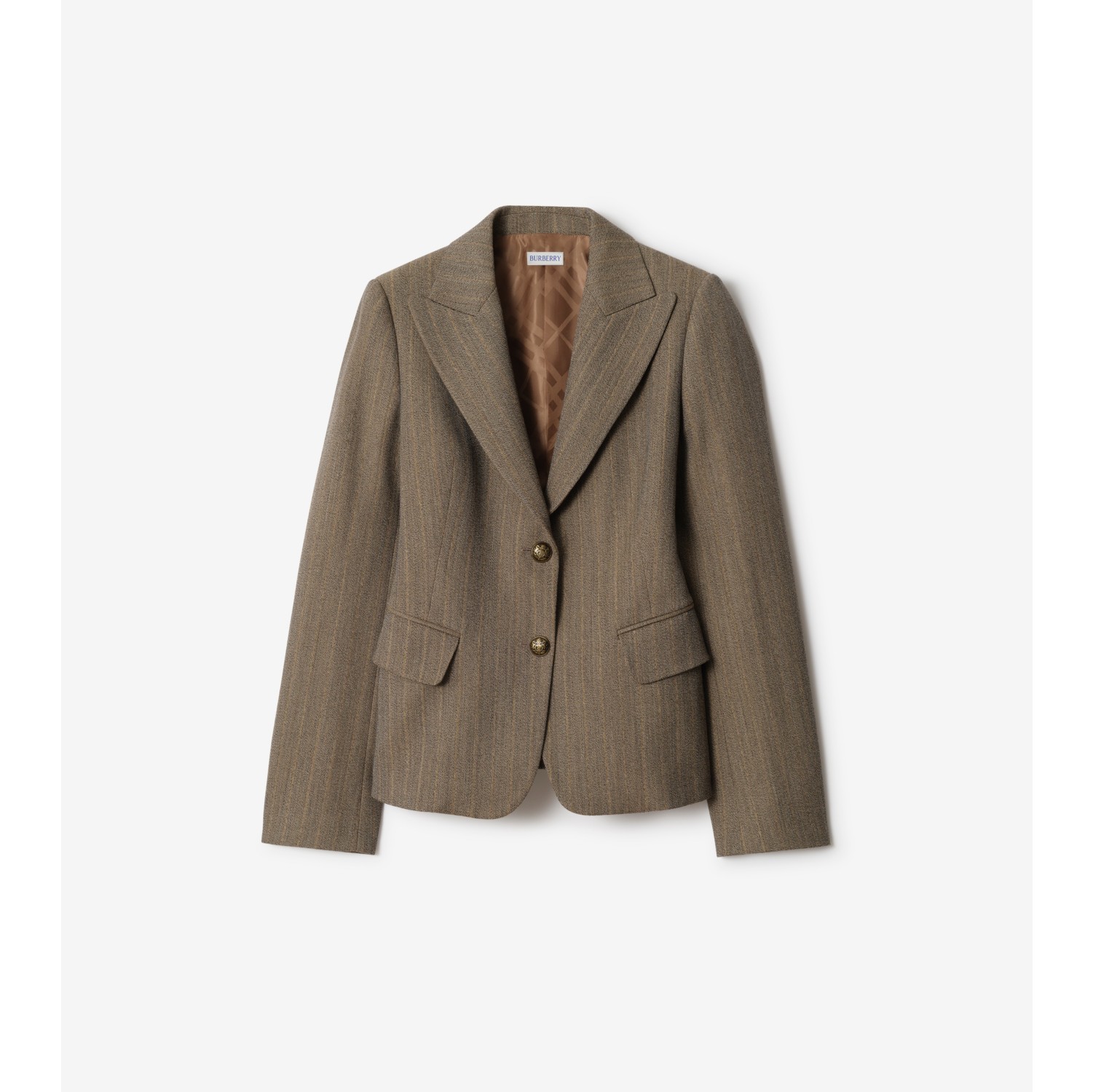 Mouliné Wool Tailored Jacket