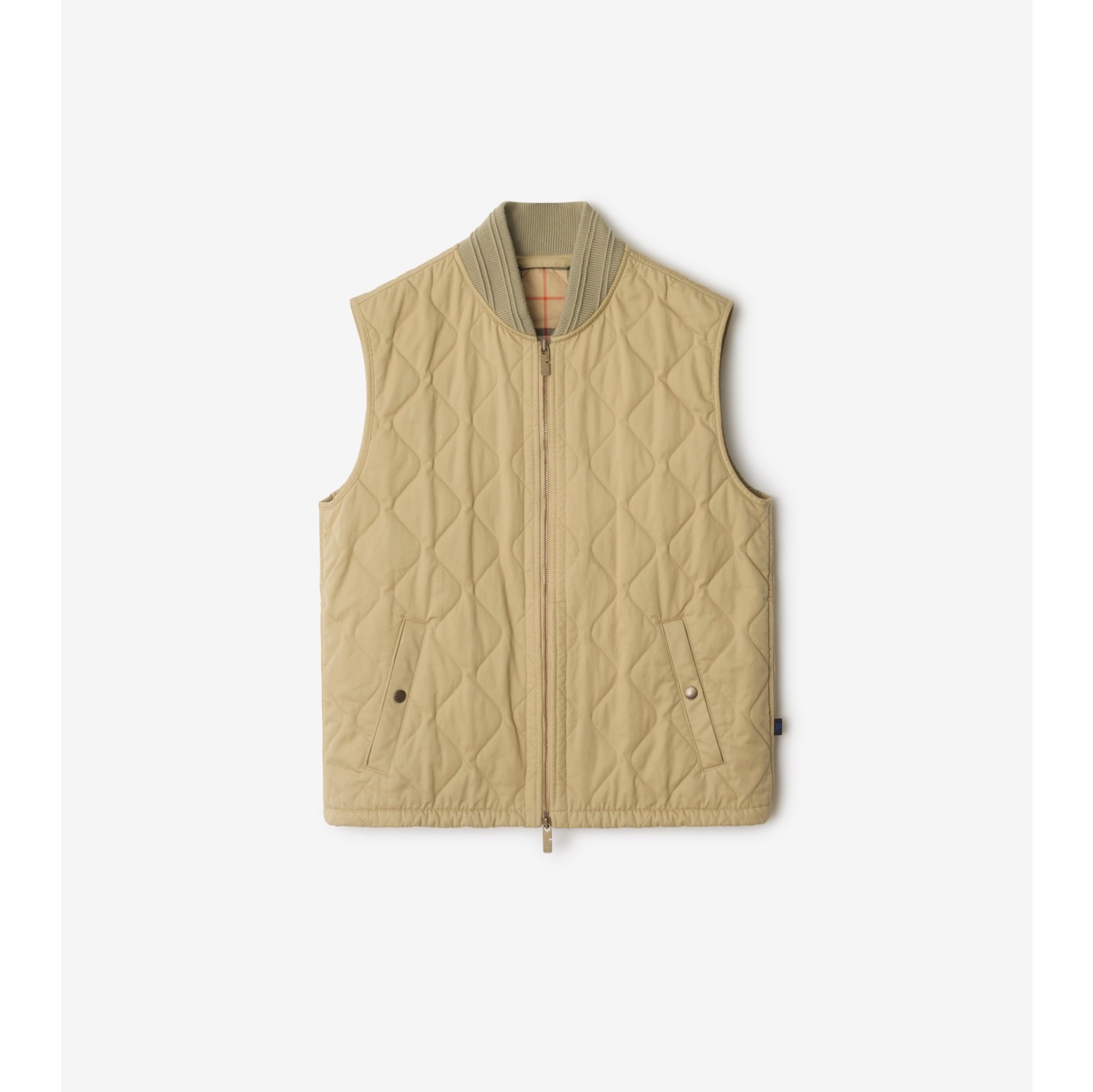 Quilted Gabardine Gilet