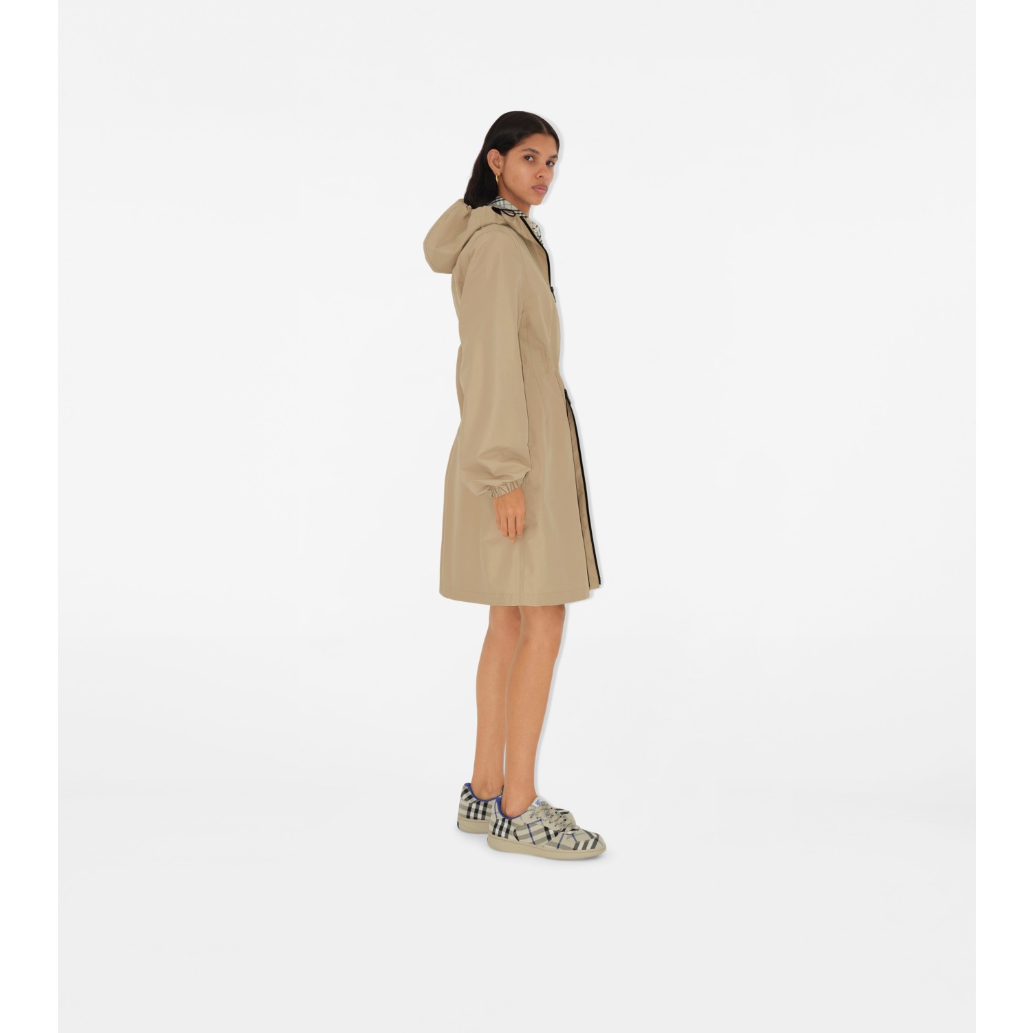 Parka aus gebondetem Nylon