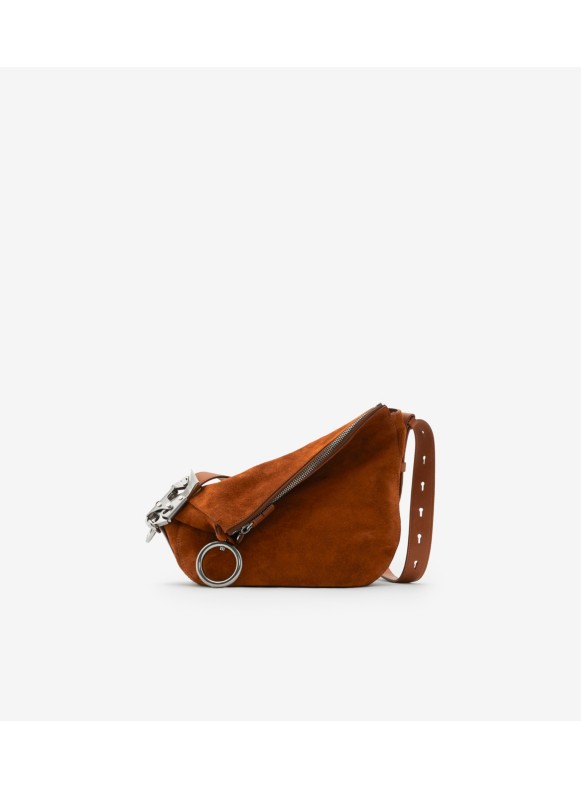 Brown Status Icons Barrel Crossbody Bag