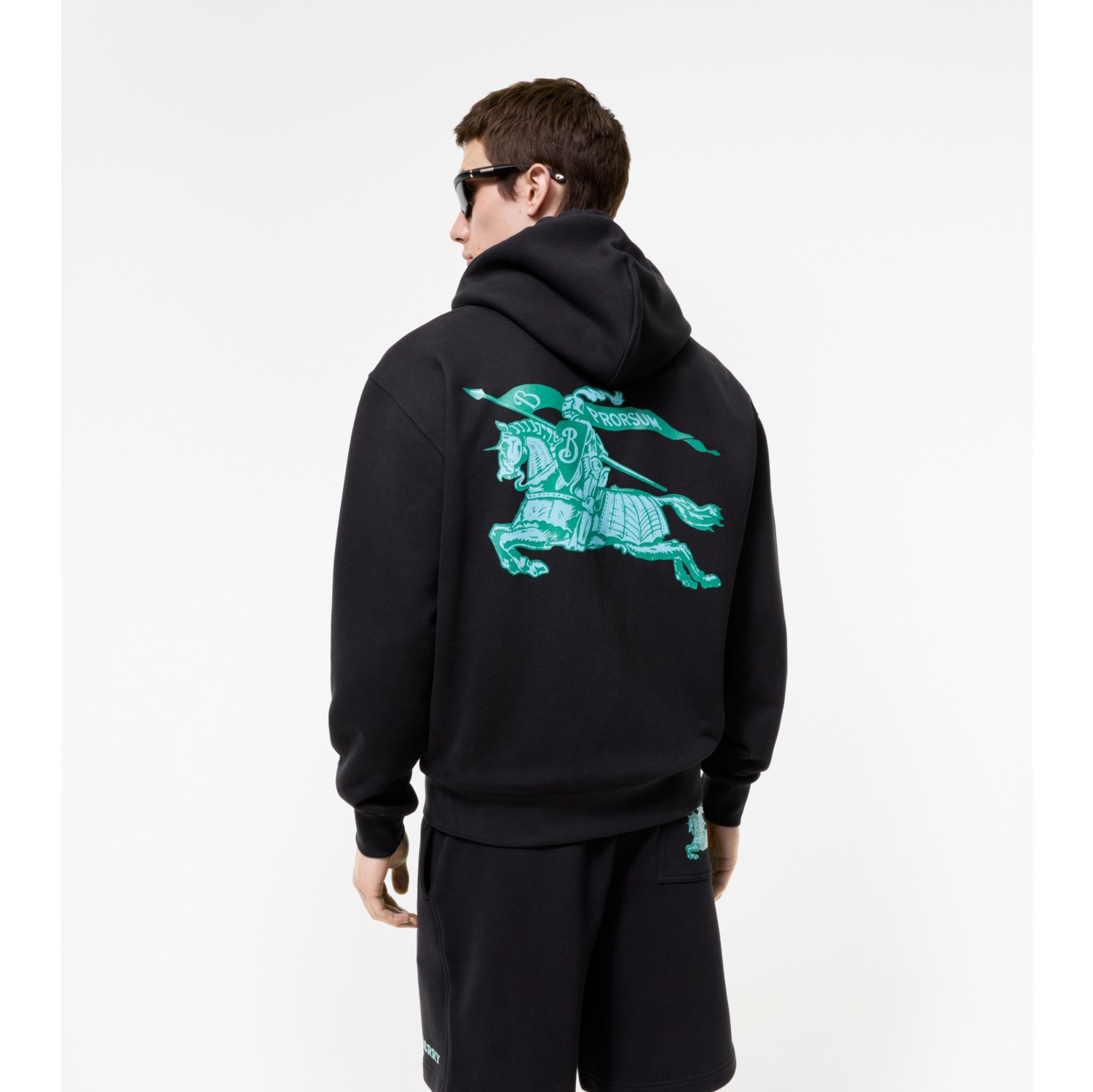 Heritage Logo Cotton Zip Hoodie