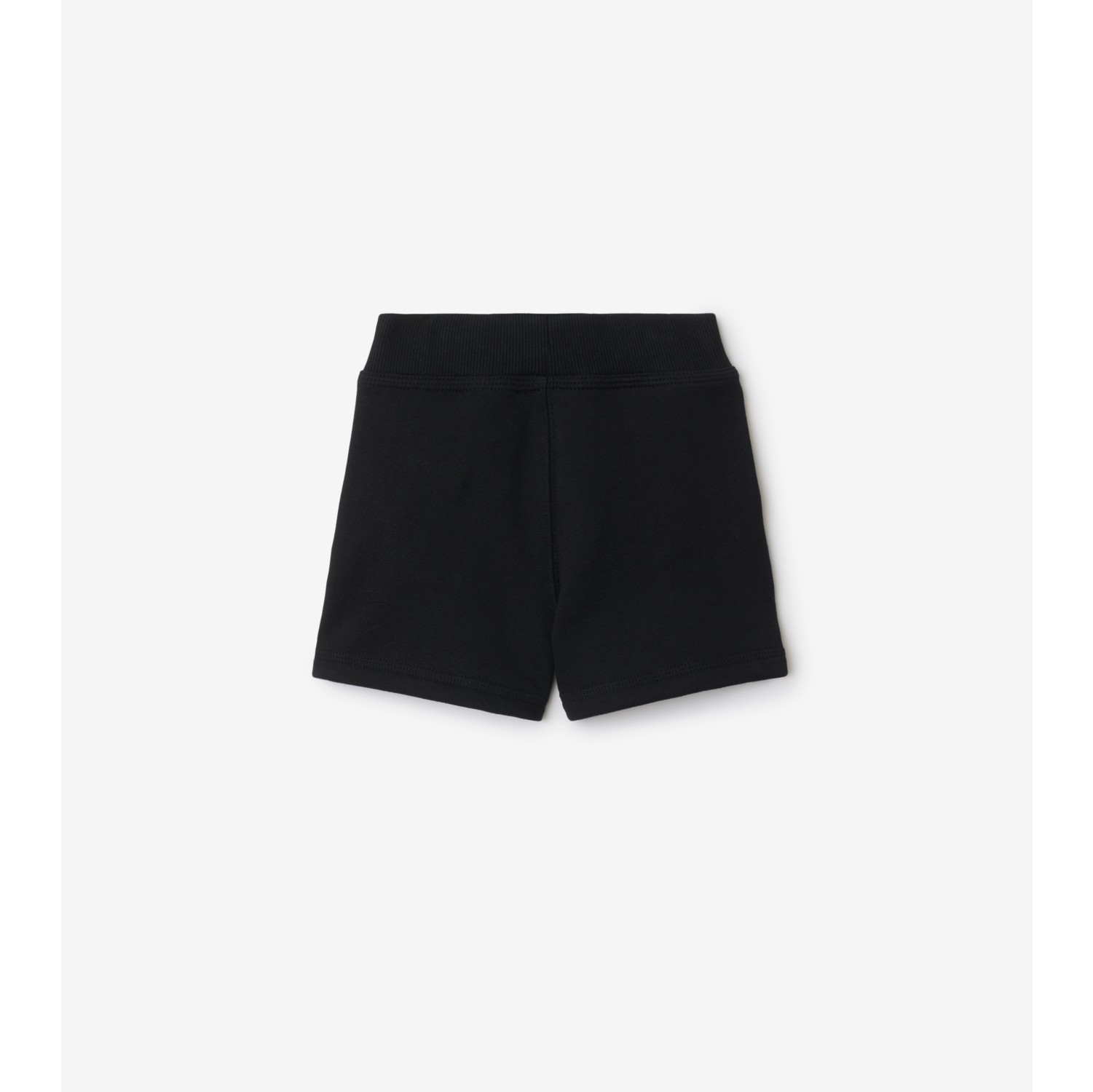 Check Trim Cotton Shorts