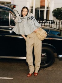 Liu Wen wearing Summer 2025 Collection