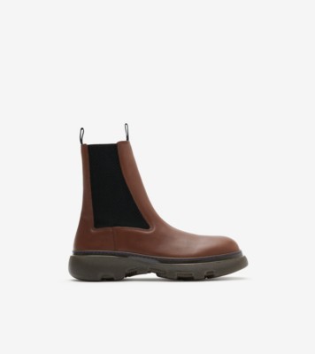 Burberry boots hot sale mens bordeaux