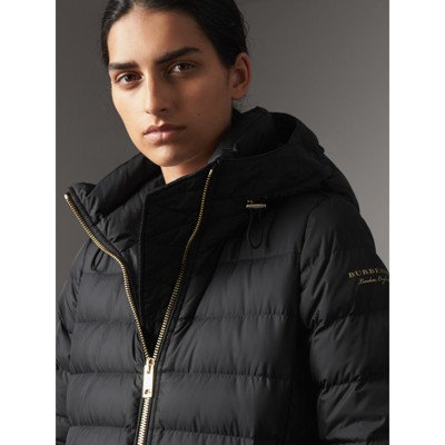 burberry black puffer jacket