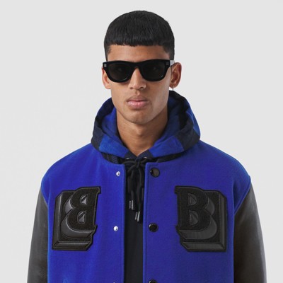 burberry letterman jacket