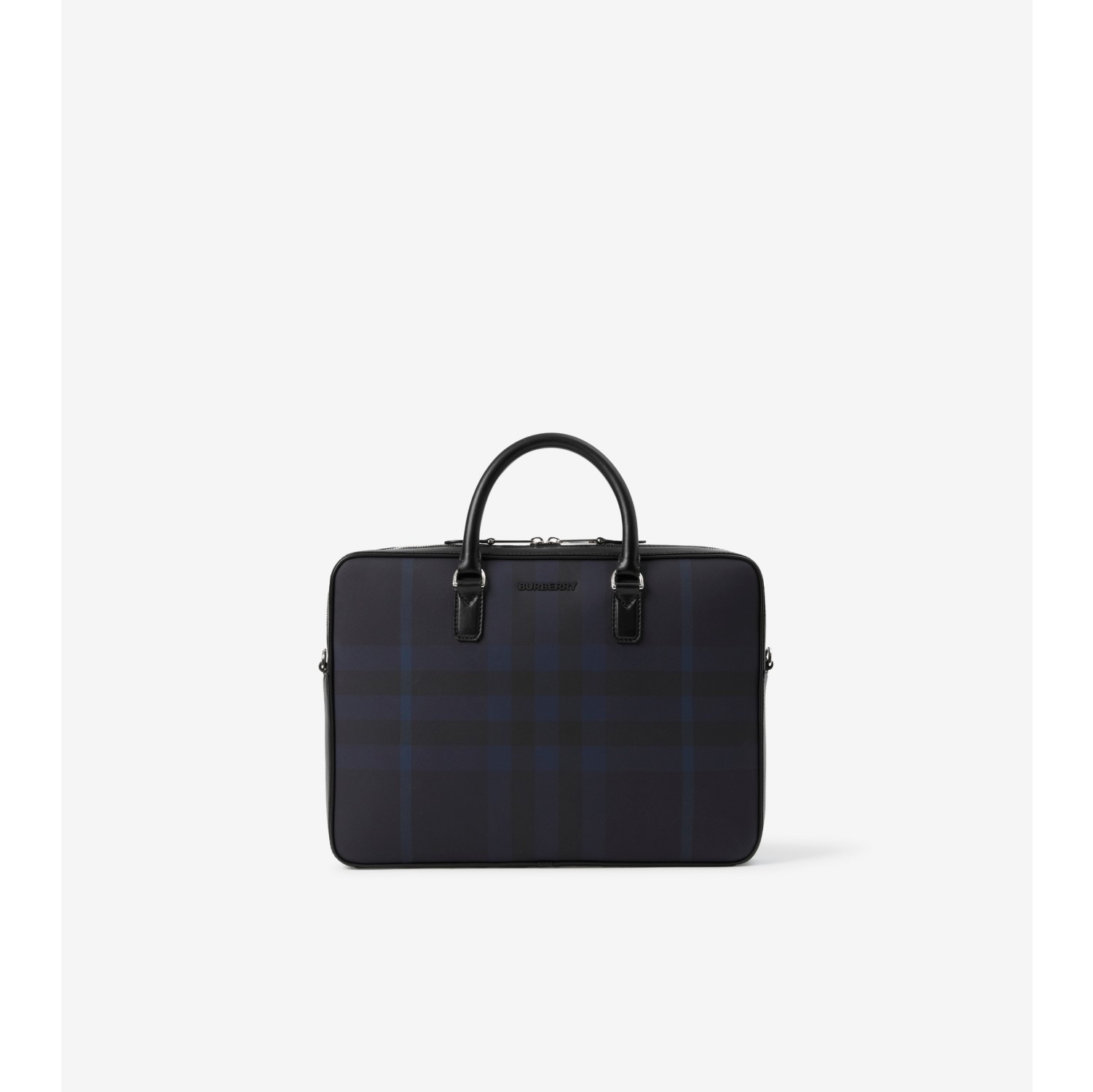 Slim Ainsworth Briefcase in Navy - Men | Burberry® Official