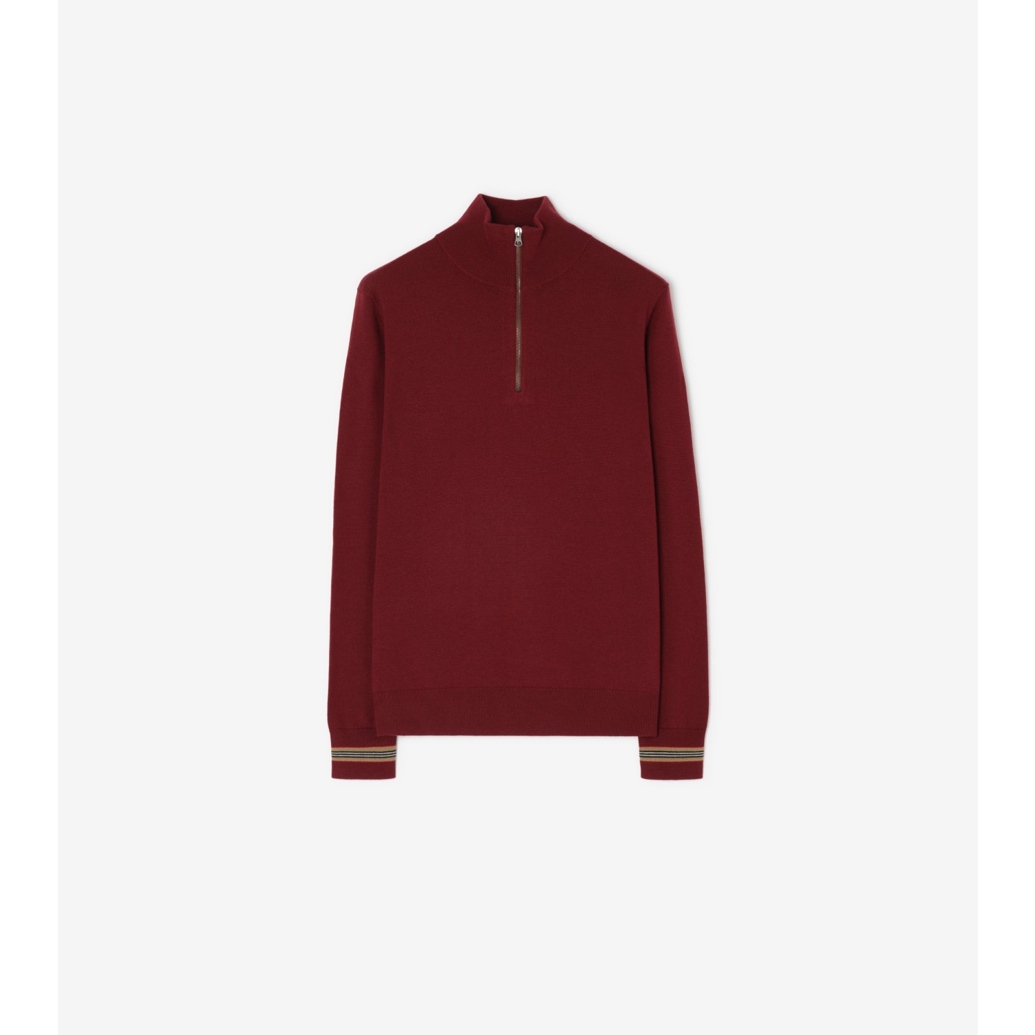 Wool Half-zip Sweater