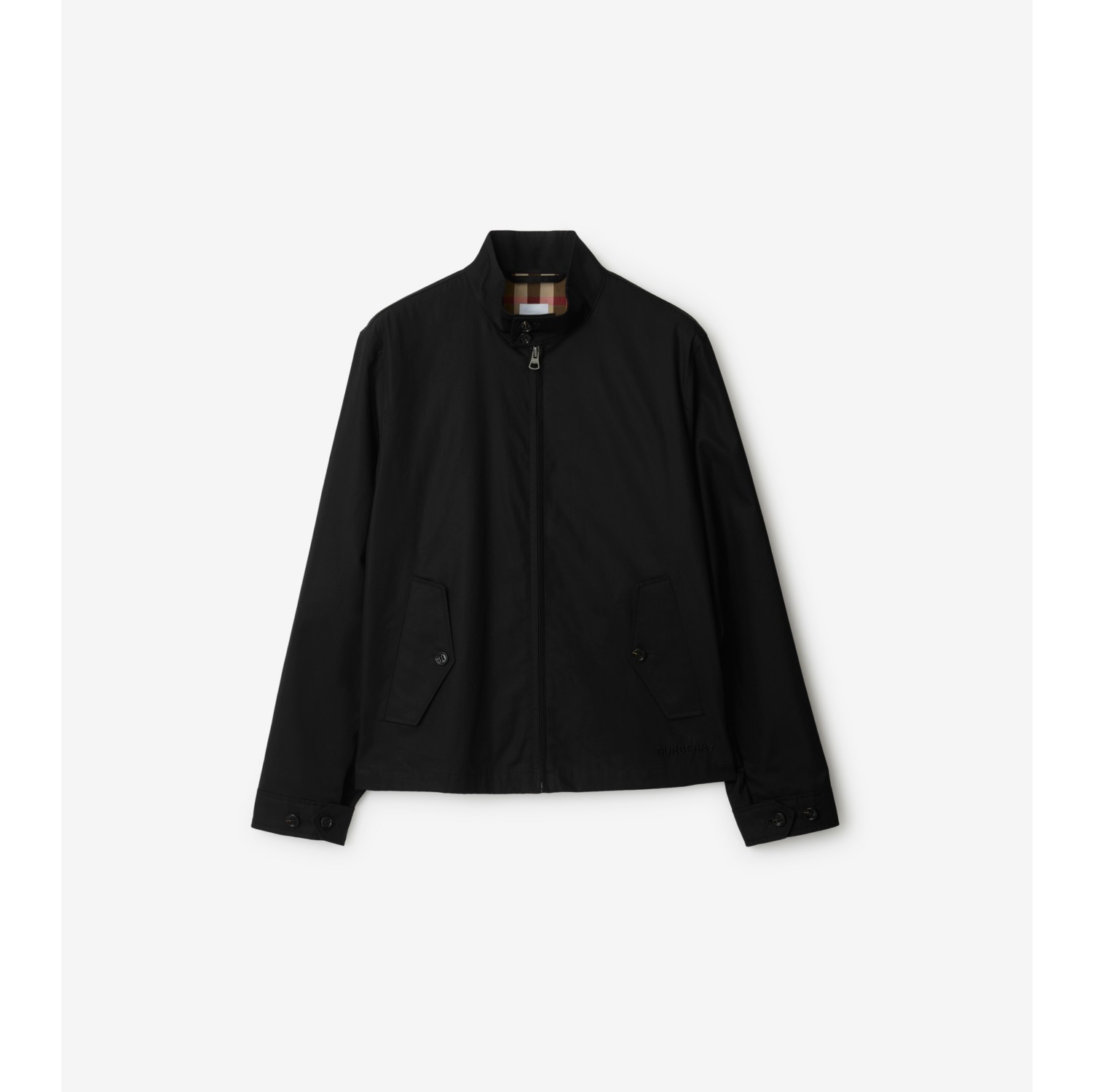 Burberry harrington store jacket black