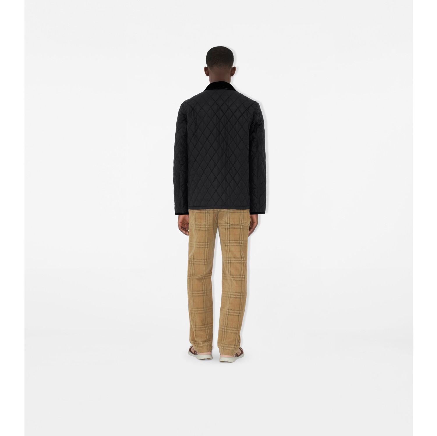 Veste de campagne matelassée en nylon