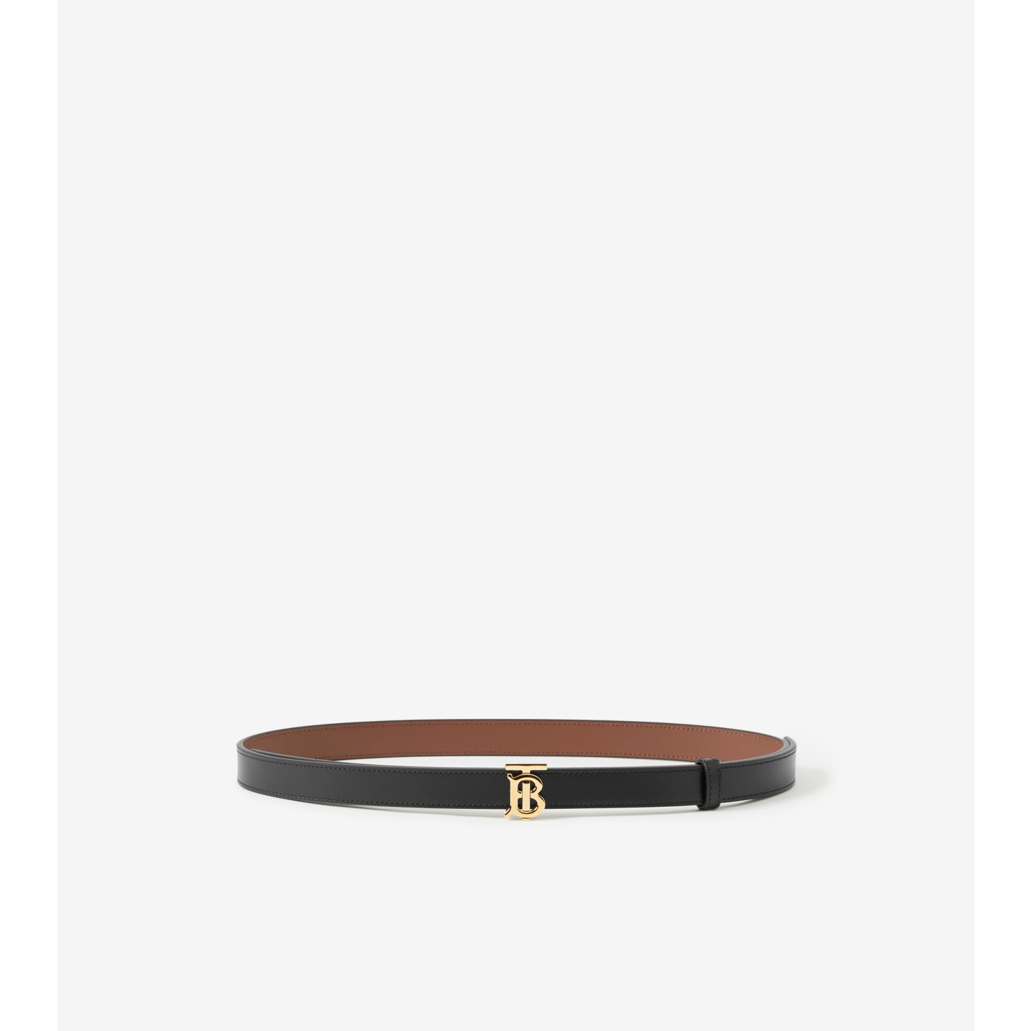 Ceinture TB reversible en cuir Noir Hale Dore Femme Site officiel Burberry