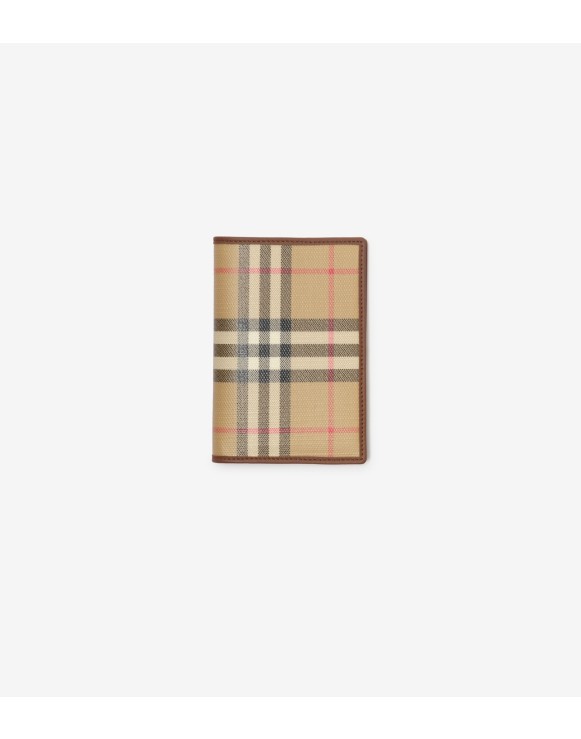 Check Folding Card Case