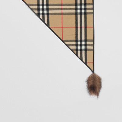 burberry print bandana