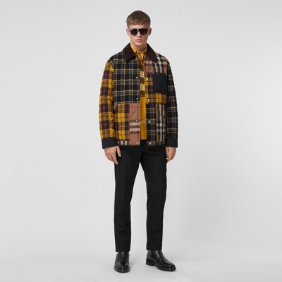 burberry patchwork shirt