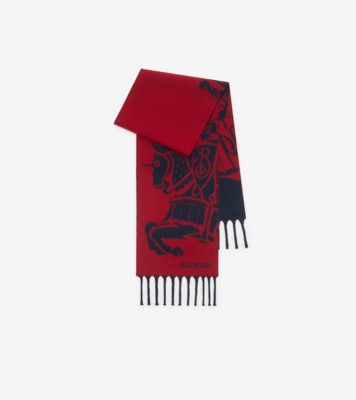 値下げ　BURBERRY　London Horseferry ジャガードニット 0400025931240_BEIGEMELANGE?wid