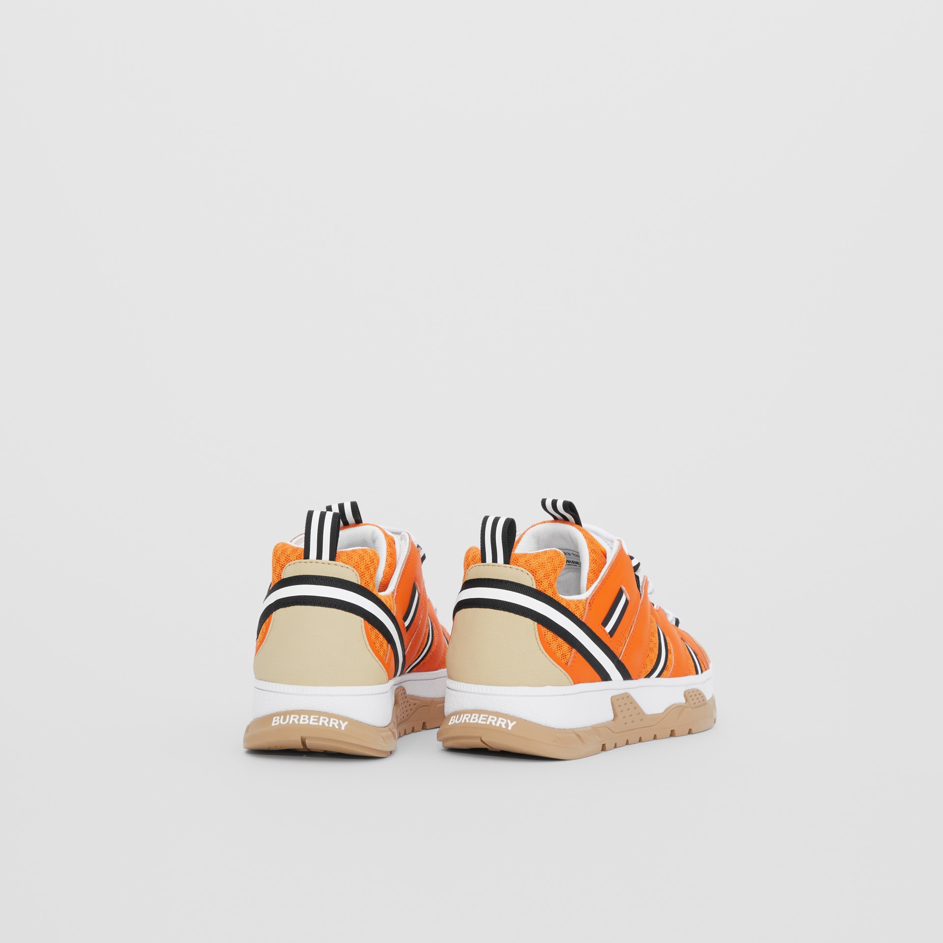 burberry sneakers orange