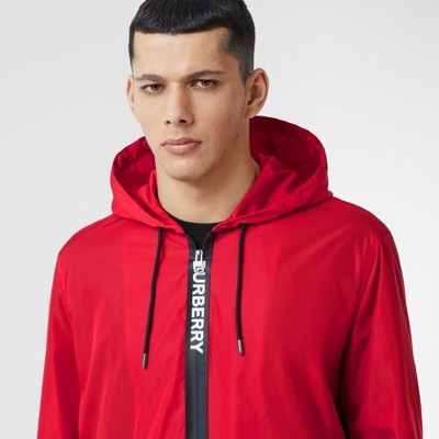 burberry red jacket mens