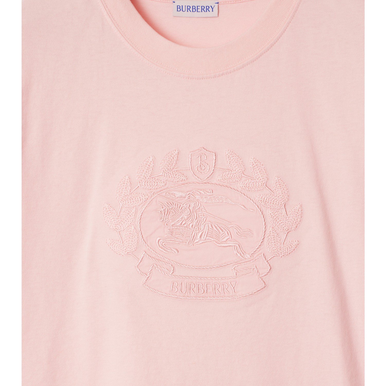 EKD Cotton T-shirt in Cameo - Women | Burberry® Official