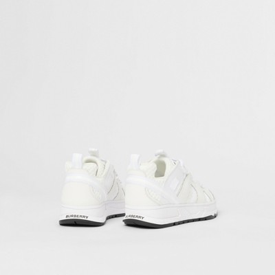 Nubuck Union Sneakers in Optic White 