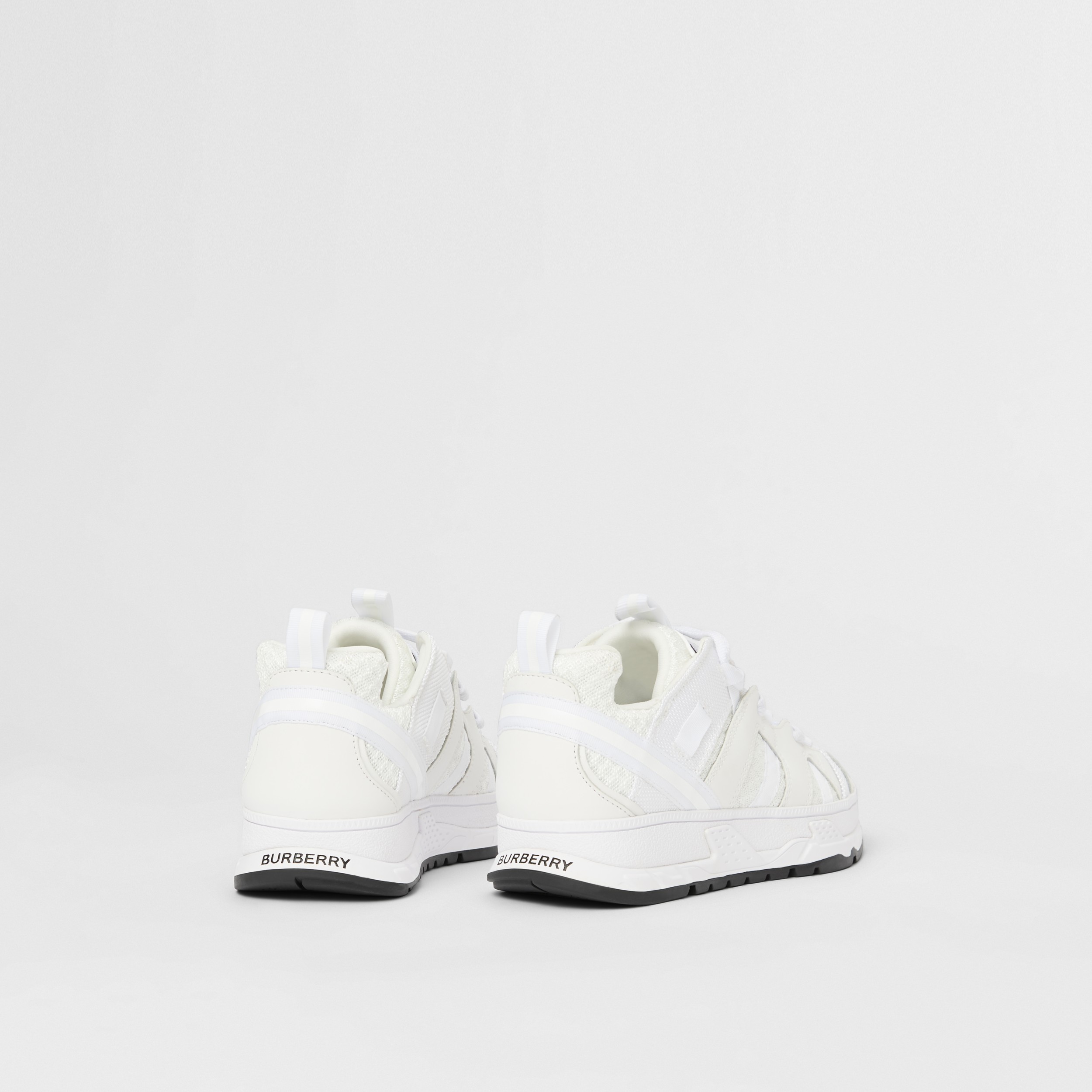 mesh and nubuck union sneakers