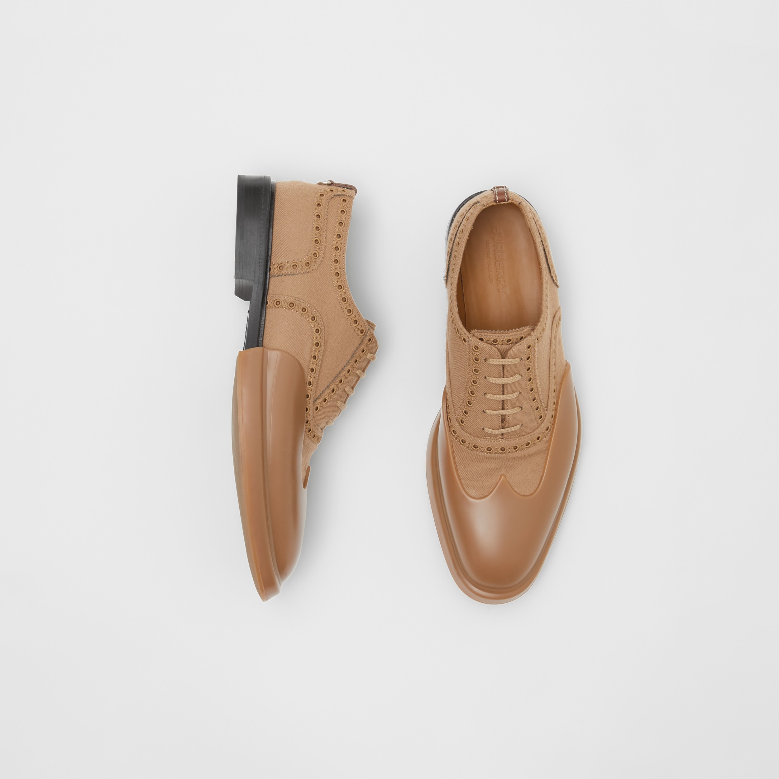 brogue toe cap