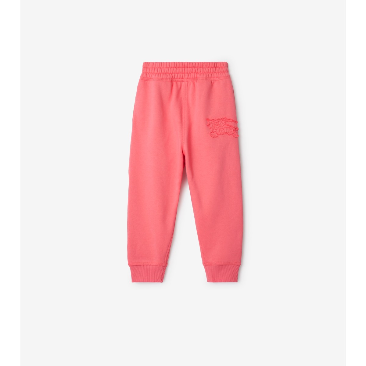 Burberry Girl's Bonny Equestrian Knight Design Sweatpants In Pale Hibiscus