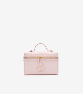 Burberry ブルームズベリー バニティバッグ (カメオピンク／マロウピンク) - ウィメンズ, レザー | Burberry®公式サイト