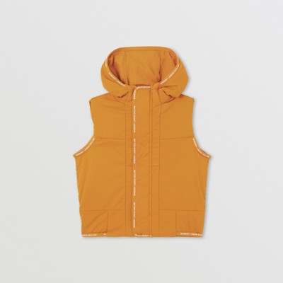 burberry hooded gilet