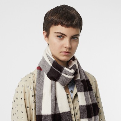 large burberry cashmere scarf
