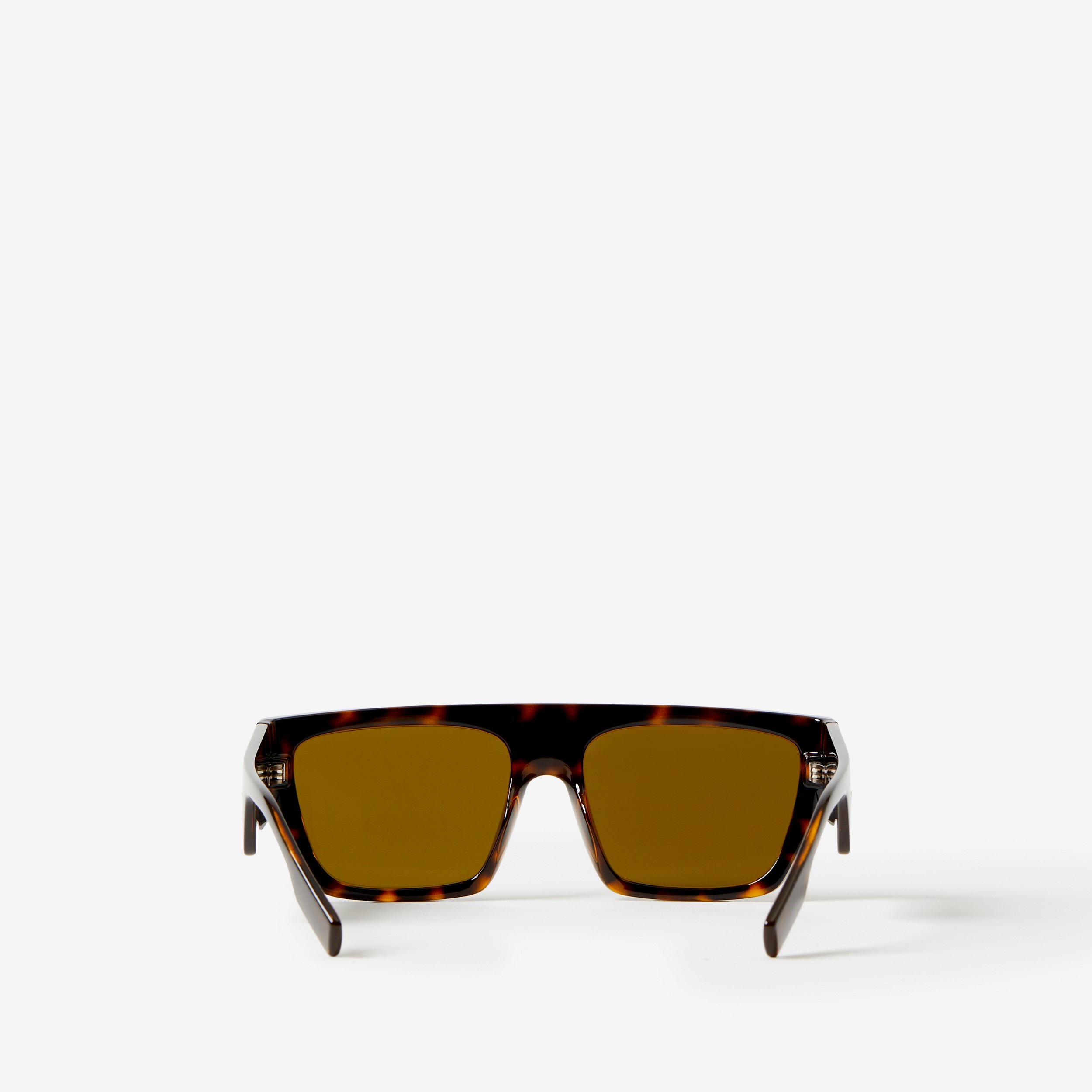 Square Frame Sunglasses in Tortoiseshell | Burberry® Official - 3