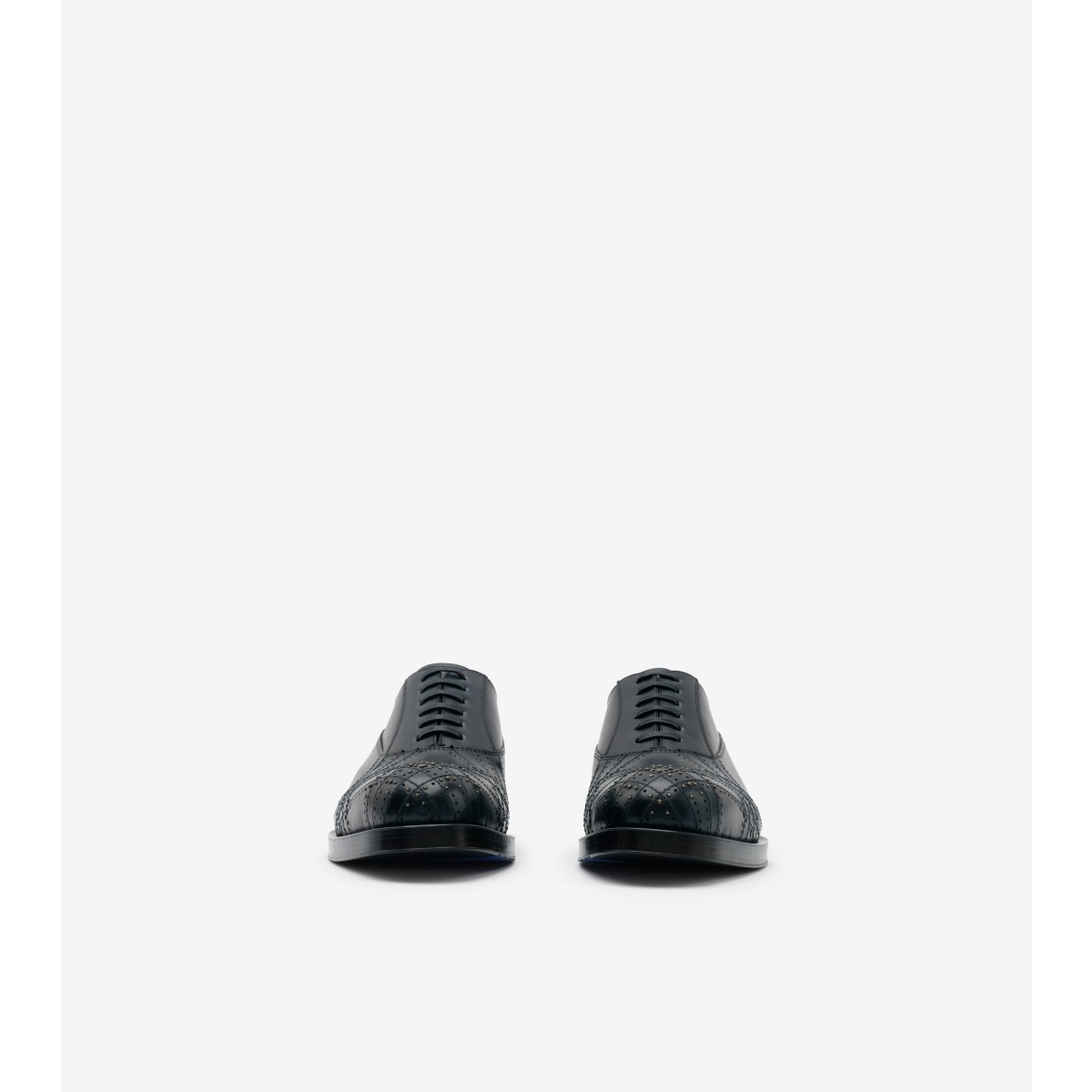  Check Leather Windermere Oxford Shoes