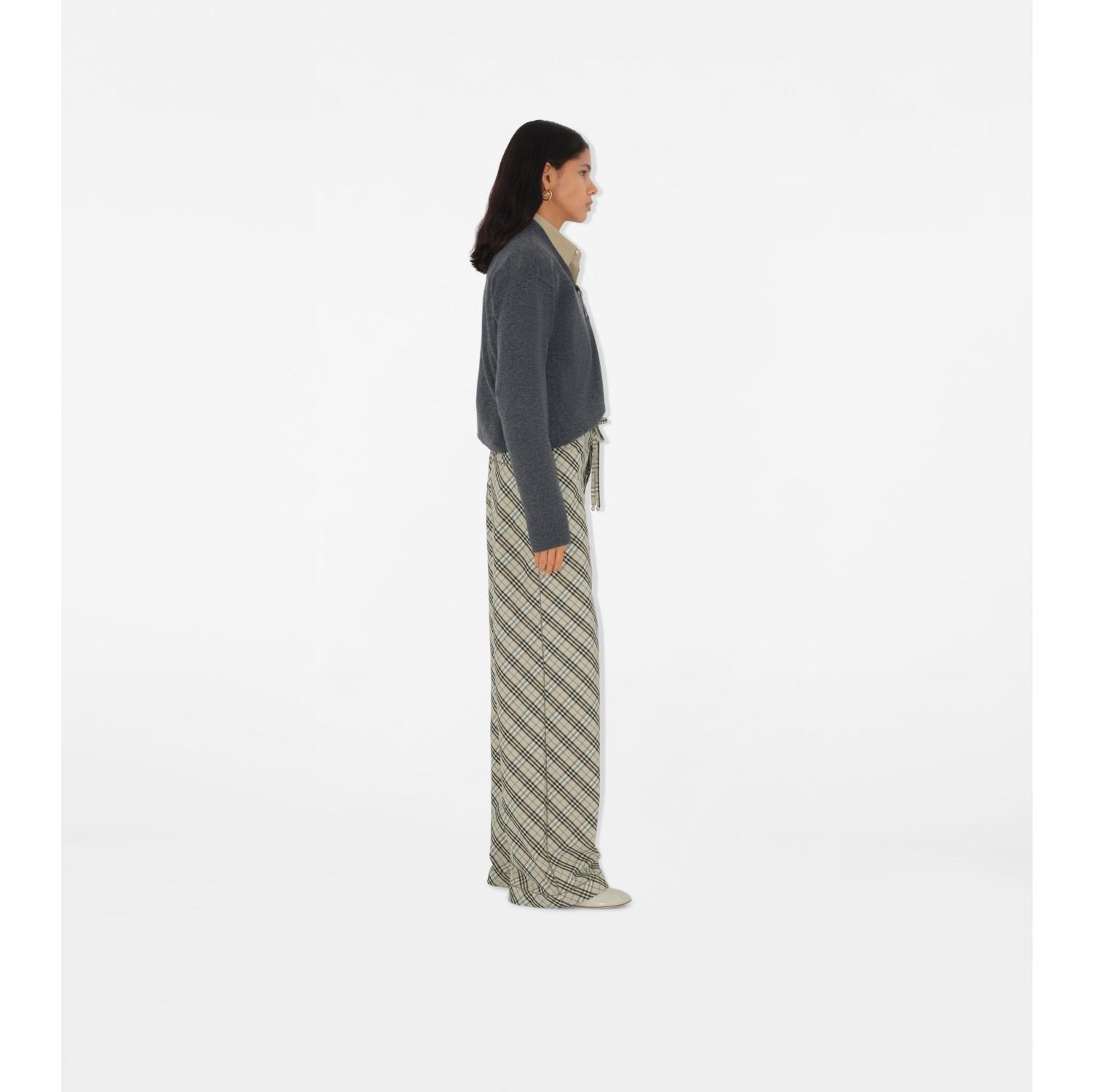 Pantalon pyjama en coton Check