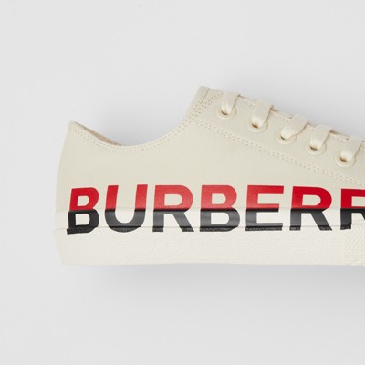 burberry canvas sneakers