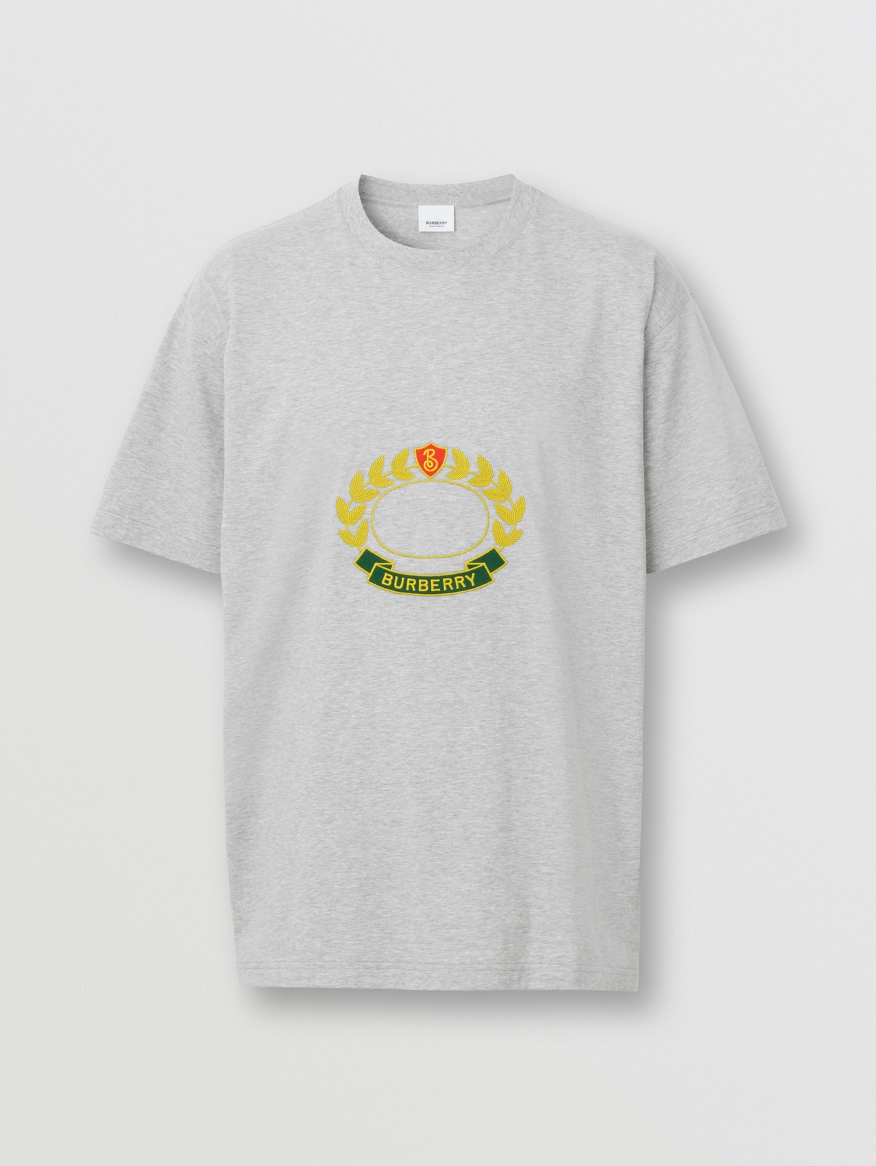 Uomo Vestiti Top e t-shirt T-shirt T-shirt con stampe Burberry T-shirt con stampe Zwarte burberry T-shirt 
