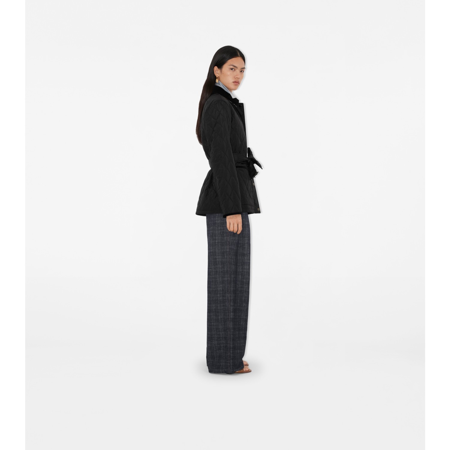 Quilted Nylon Jacket